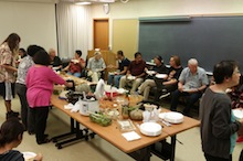 TPSS Thanksgiving potluck lunch